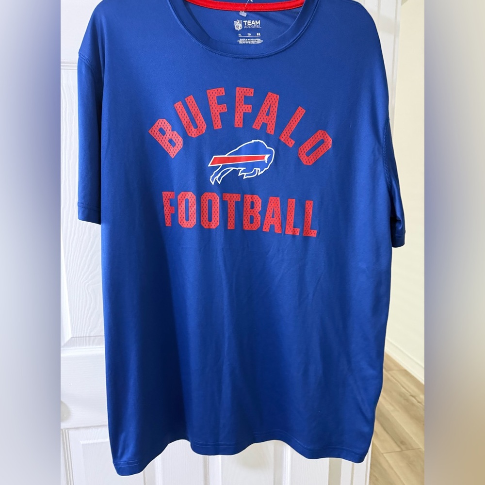 NFL Team Apparel Blue and Red Shirt